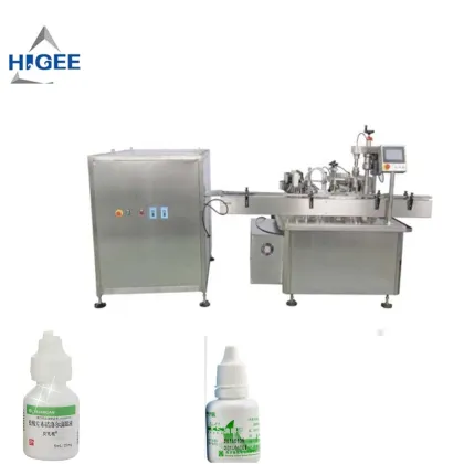 Sterile Eye Drops Bottling Machine for Redness Treatment