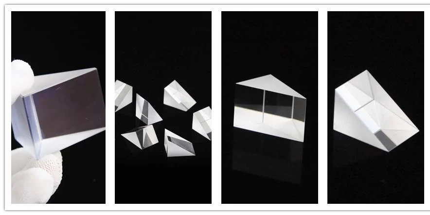 Custom-Made UV/Fused Silica Optical Quqrtz/Jgs1 Polished Glass Prism Lens
