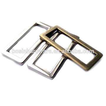 Fashion High Quality Metal Alloy Flat Rectangular Ring