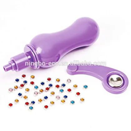 DIY Strass Tool Set Kid Lila with 500pcs Colored Rhinestones