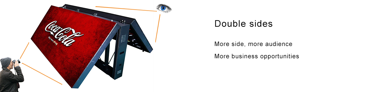 Double sides station led Message Display explanation