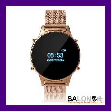 Top End Classic Round Bluetooth Smart Bracelet Watch for Android Phone
