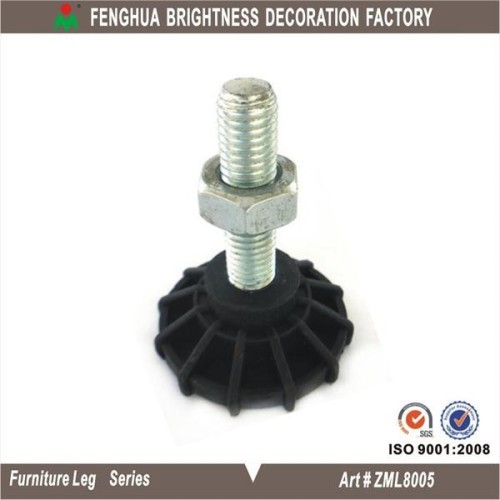 Plastic Hardware Pool Table Leg Levelers, High Quality Plastic Hardware