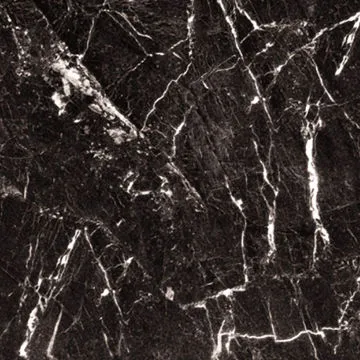 Polished ceramic floor tile, wide used for hotel lobby, office, club, black color, oceanland company