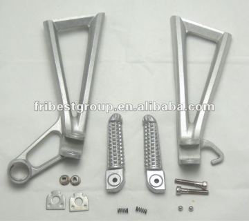 Motorcycle Rear Passenger Foot Pegs Bracket Foot rest For R6 2003-2005