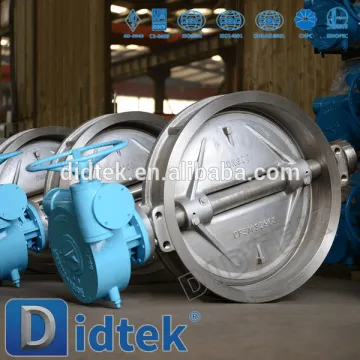 Didtek DIN Triple Offset Wafer Butterfly Valve