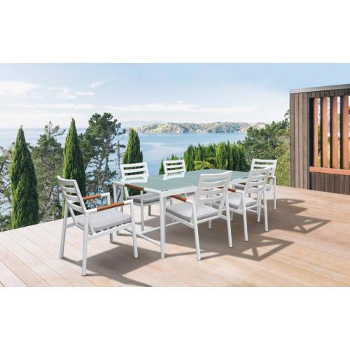 Lazer de alta qualidade Outdoor mesa de jantar conjunto