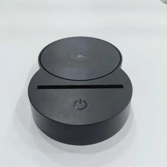 Eight Shape Wireless Charging Night Light Base for Acrylic
