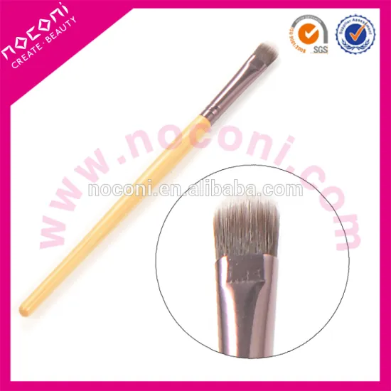 high quality nylon hair makeup bamboo handle eyeshadow brush