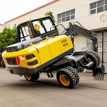 HT80 Wheel Excavator 8-ton Construction Machinery Parts for Hightop