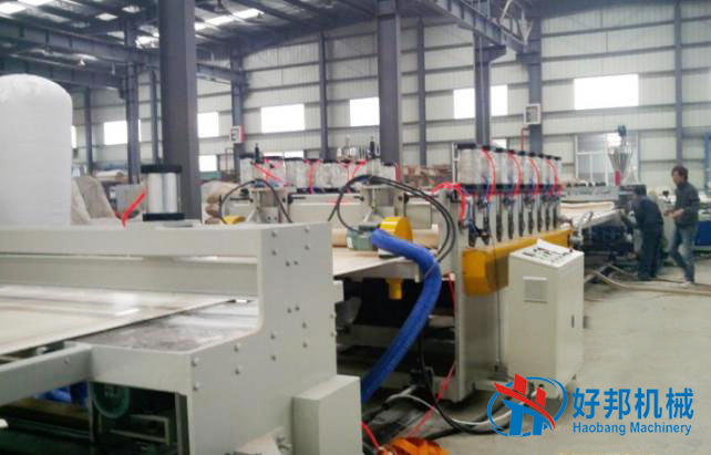 WPC PVC Crust Board Machine Line