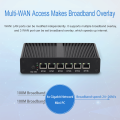 Rumah perusahaan 6lan pfsense firewall mini pc 4405u