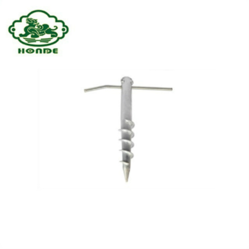 Neues Produkt Nein Dig Ground Screw Pole Anchor