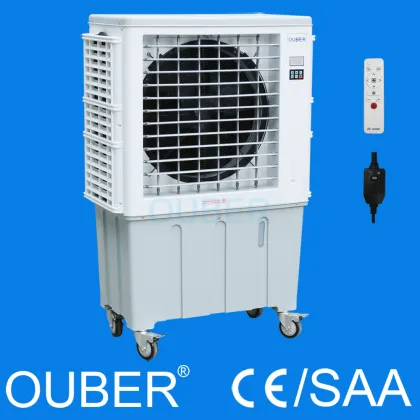 OUBER hotsale mobile water evaporative cooling mobile symphony air cooler