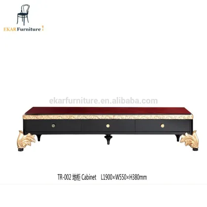 Empire Style Royal Wooden TV Rack Designs