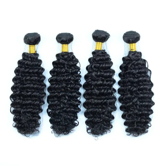 Factory Direct Whole Sale Synthetic Hair Extension Bundles Deep Wave