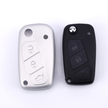 3 Buttons Silicone Car Key Cover For Fiat