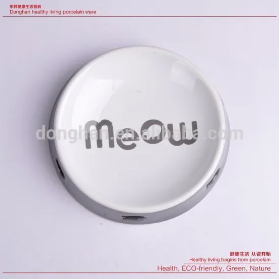 promotional cartoon ceramic pet bowls wholesale