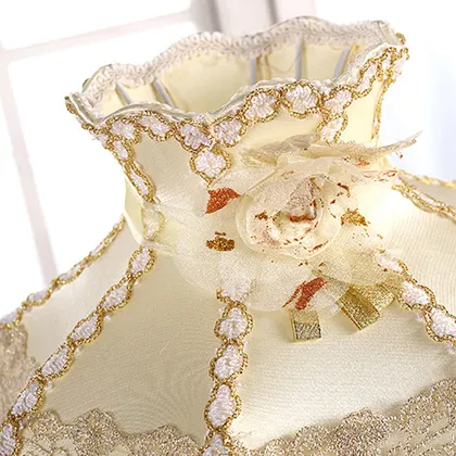 High Quality European Crystal Table Lamp - Luxury Decorative Warm Art Bedside Lamp