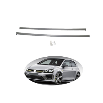 R Style Silver ABS Side Beam Car Bodykit for Golf 7 R400