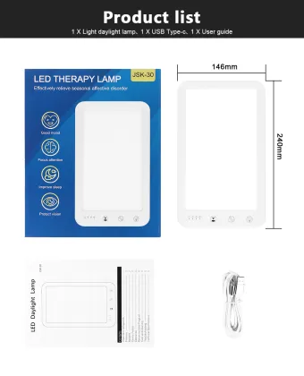 JSKPAD Factory Price Lightbox Therapy Lamp