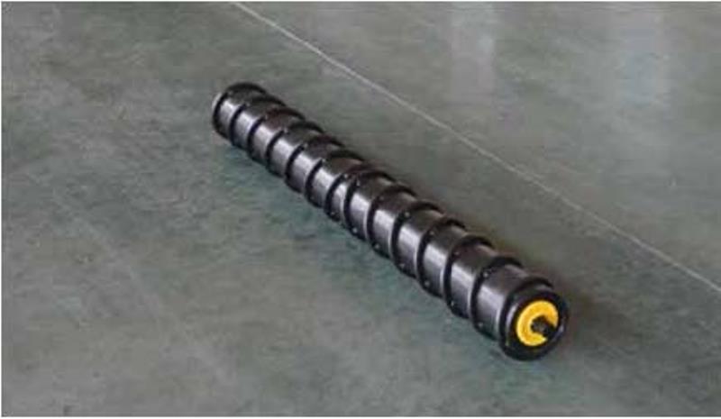 Spiral Self Cleaning Idler Roller for Belt Conveyor