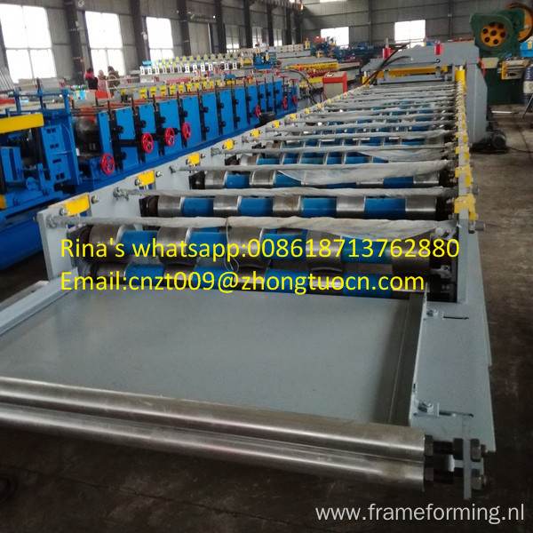 pillar type steel roof/wall sheet making machine