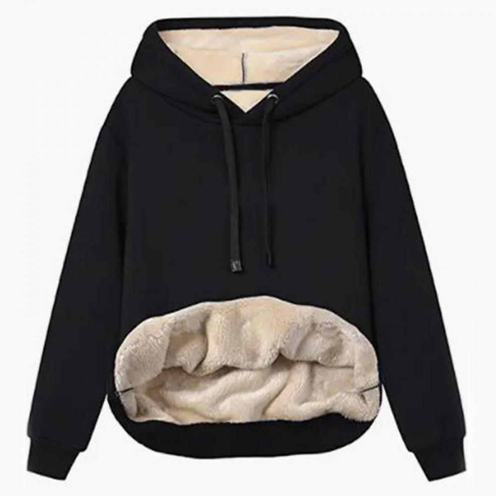 Lässiger Winter warmer Fleece Pullover