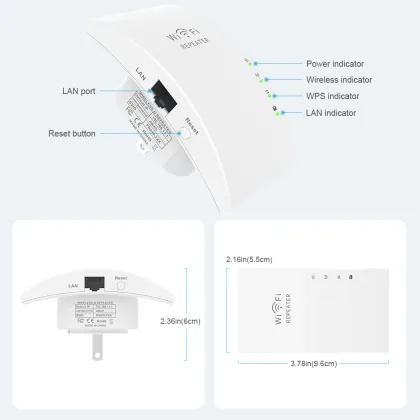 WiFi Extender WiFi Range Extender Wireless Internet Booster