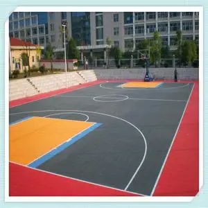 PP Interlocking Floor Outdoor Sports Flooring for Badminton Floor Basketball Flooring Volleyball Floor