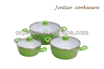 aluminum ceramic cookware pot