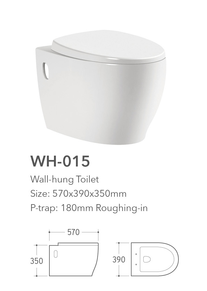 Wh 015 Wall Hung Toilet