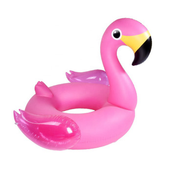 large flamingo swim ring