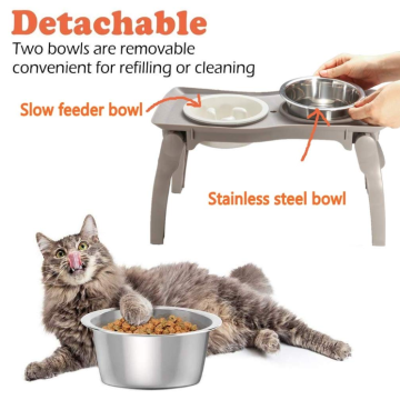 Pet Food Water Feeder Bowls