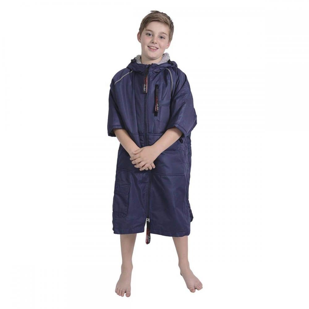 Waterproof Changing Long Sleeve Robe For Kids