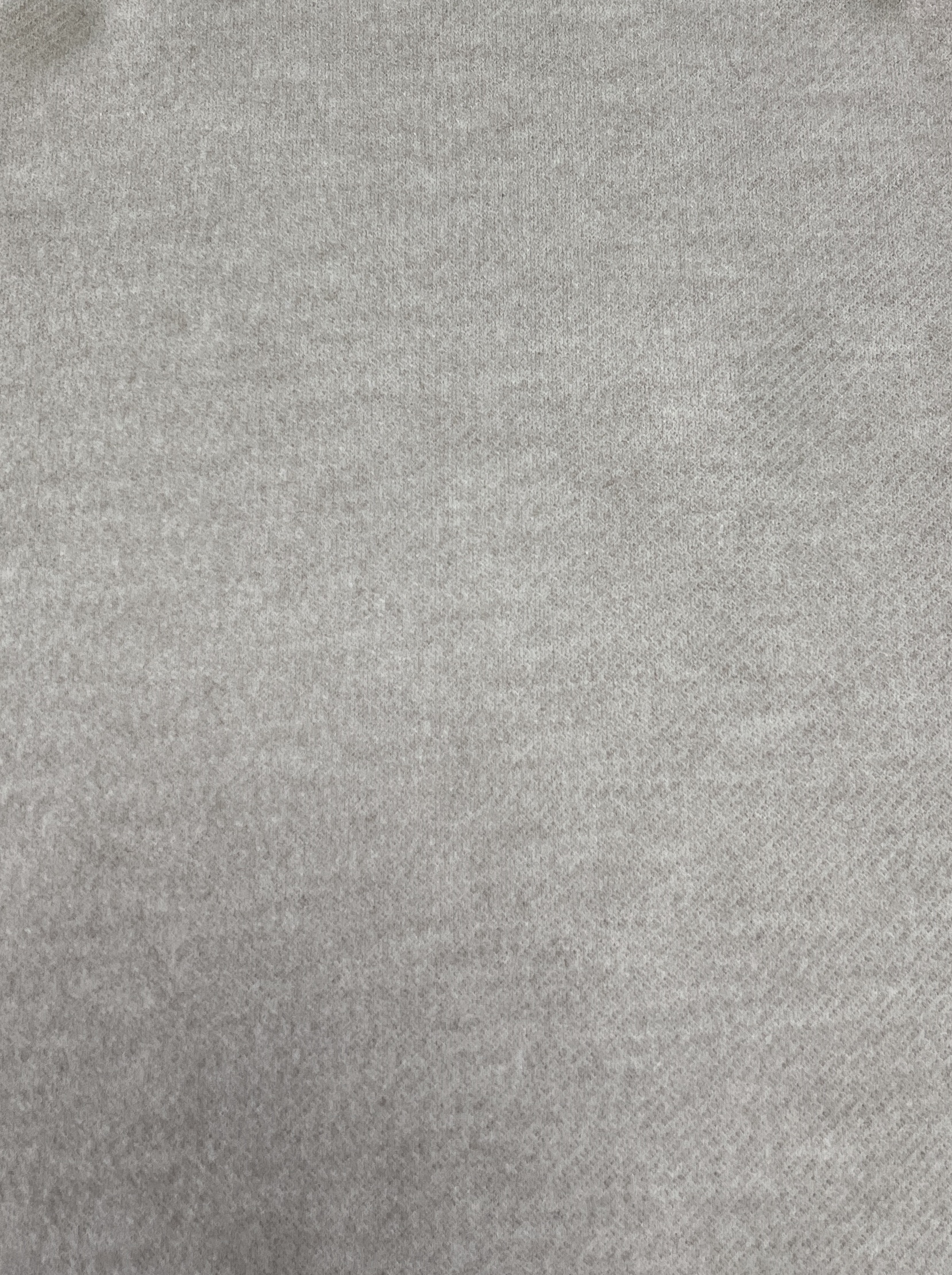 Knitted wool touch TR brushed suiting fabric