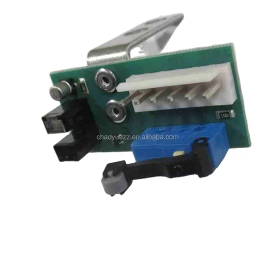 STOLL Computerized Flat Knitting Machine: Exploring the Electronics Control Card Model 229396 and its Lateral Limit Switch