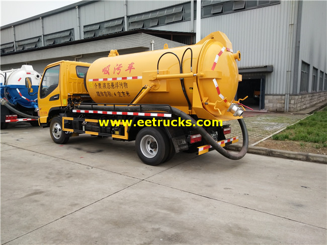 JAC Excrement Suction Tank Trucks