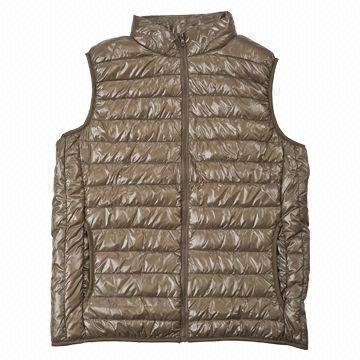 Men's Down/Outdoor/Winter Jacket/Vest, OEM/ODM Orders Welcomed