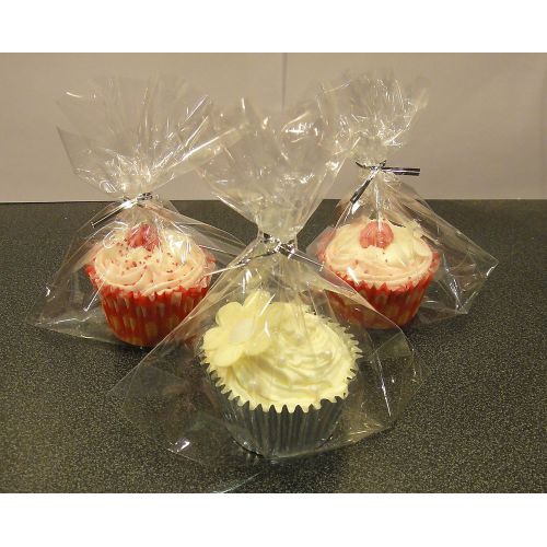 Custom Printed Clear Cellophane Bags For Cakes