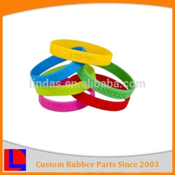 high quality custom silicone rubber wristband