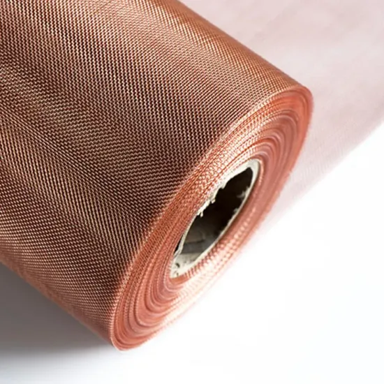 Ultra Fine Brass Pure Copper Wire Mesh