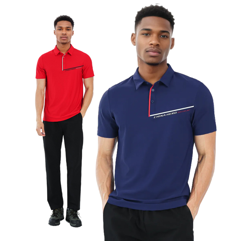 Quick-Dry Performance Polo for Men Active Lifestyle
