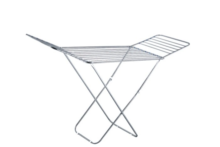 Wing-shaped folding drying rack