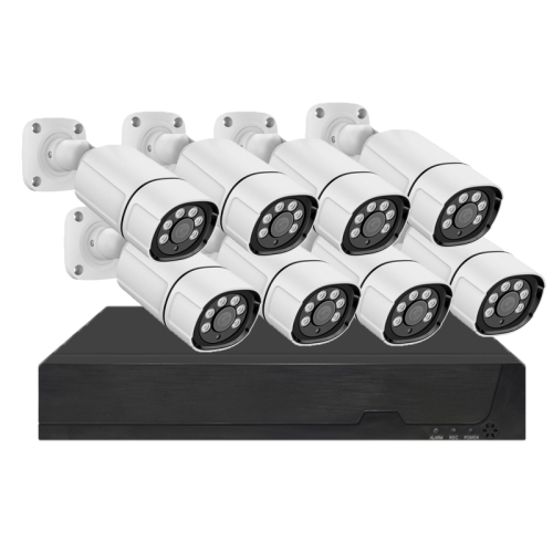 Kit di sistema telecamera HD a 8 canali di sicurezza interno