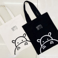 Bolsas de compras de lona de urso fofinho personalizadas