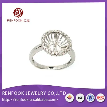RenFook Beautifully gift 925 sterling silver gold jewelry jewellery