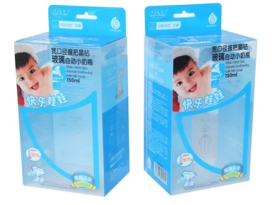 embossing plastic box for baby products in ShenZhen