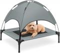 Повышенная кровать для домашних животных в палатке