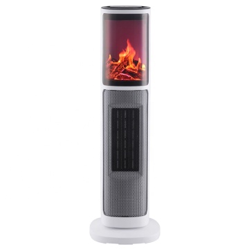 2 Impostazioni di calore 1400/1500W Rescaldiere della ventola in ceramica PTC con display a LED e timer 8 ore